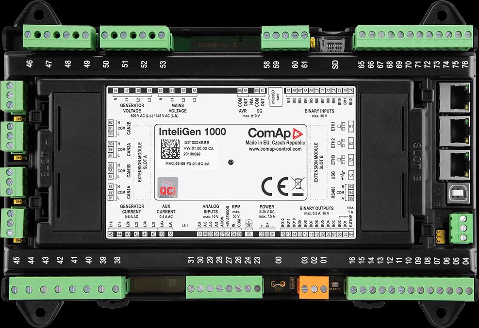 ComAp InteliGen 1000 generator controller