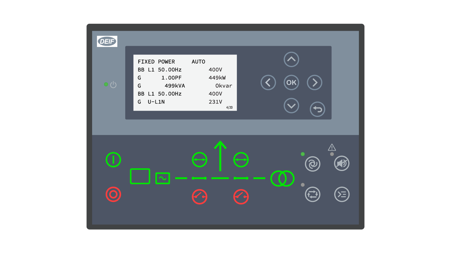 DEIF AGC 150 generator controller